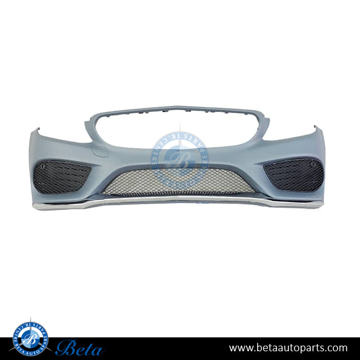 Front Bumper without PDC and Camera hole Normal AMG for Mercedes C-Class W205 2015-2018 models Front Bumper without PDC and Camera hole Normal AMG for Mercedes C-Class W205 2015-2018 models